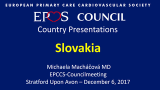 Slides: Organisation of  Primary Care in Slovakia