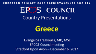 Slides: Cardiovascular Primary Care in Greece