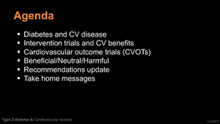 Slides | Type 2 diabetes & cardiovascular disease update