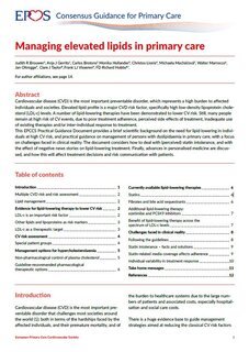 Managing elevated lipids in primary care