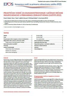Praktičan vodič za dijagnostikovanje i lečenje srčane insuficijencije u primarnoj zdravstvenoj zaštiti (PZZ)