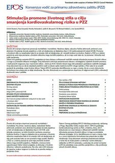 Stimulacija promene životnog stila u cilju smanjenja kardiovaskularnog rizika u PZZ