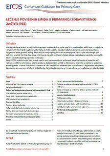 Lečenje povišenih lipida u primarnoj zdravstvenoj zaštiti (PZZ)