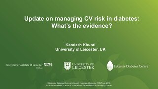 Slides | Diabetes and cardiovascular risk