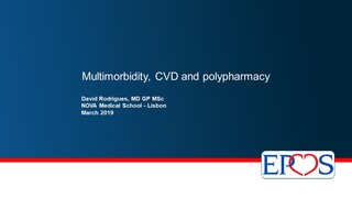 Slides | Multimorbidity, CV disease and polypharmacy