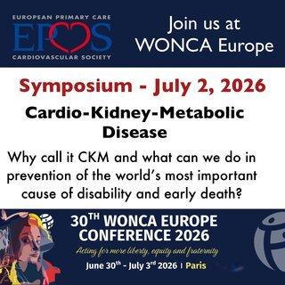 EPCCS Symposium at WONCA 2026 on Cardio Kidney Metabolic Disease