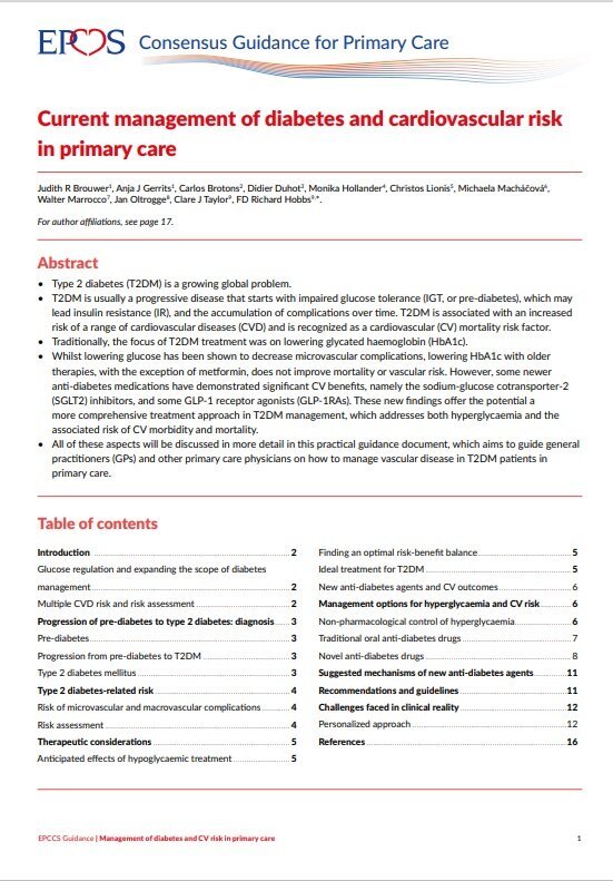 EPCCS Practice Guidance Health Behaviour 2019
